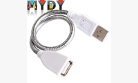 Удлинитель USB гибкий с фиксацией 20см