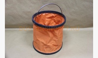 Ведро-трансформер складное 11 литров (оранжевое)